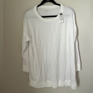 Eileen fisher Crew Neck tunic in white
